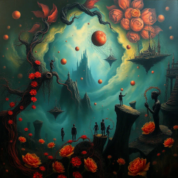 Tangled Dreams: Whose Nightmare Is It Anyway? - Text-based game