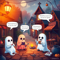 Whose Ghost Is It Anyway? - Text-based game
