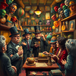 Whose Artifact Is It Anyway? - Text-based game