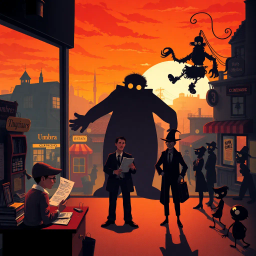 Whose Shadow Is It Anyway? - Text-based game