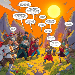 MetaQuest: Whose Adventure Is It Anyway? - Text-based game
