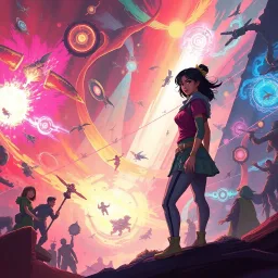 Spectrum War: Whose Dimension Is It Anyway? - Text-based game