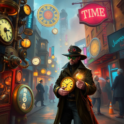 Chrono-Capers: Whose Time Is It Anyway? - Text-based game