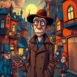 Whose Face is This Anyway? - Text-based game