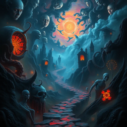 Nightmare Chronicles: Whose Nightmare Is It Anyway? - Text-based game