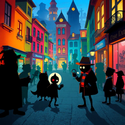 Whose Shadow Is It Anyway? - Text-based game