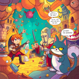 Questception: Whose Adventure is it Anyway? - Text-based game
