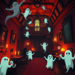 Hello, Whose Ghost Is It Anyway? - Text-based game