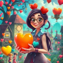 Heartstrings: Whose Heart Is It Anyway? - Text-based game