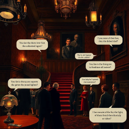 Hello, Who's There? - Text-based game