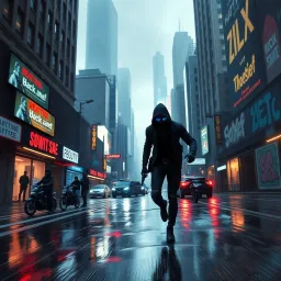 The Last Heist: Cyberpunk Adventure - Text-based game