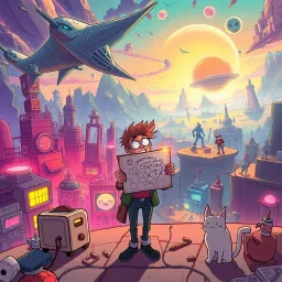 Spectrum Wars: Which Dimension Is It Anyway? - Text-based game