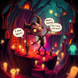 Whose Hell Is It Anyway? - Text-based game