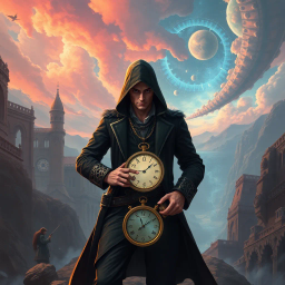 ChronoCrack: Who's Time is it, Anyway? - Text-based game