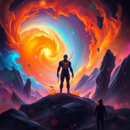 Spectrum Wars: Which Dimension Is It Anyway? - Text-based game