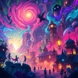 Spectrum Wars: Which Dimension Is It Anyway? - Text-based game