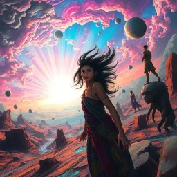 Spectrum Wars: Which Dimension Is It Anyway? - Text-based game
