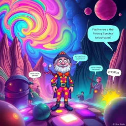 Spectrum Wars: Which Dimension Is It Anyway? - Text-based game