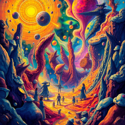 Spectrum Wars: Which Dimension is it Anyway? - Text-based game