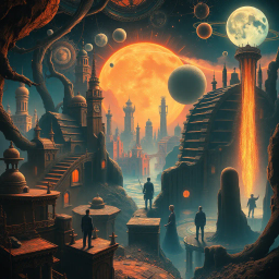 Spectrum Wars: Which Dimension Is It Anyway? - Text-based game