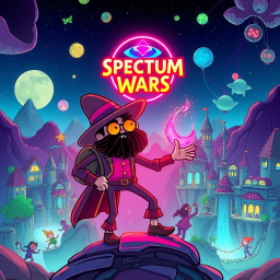 Spectrum Wars: Which Dimension Is It Anyway? - Text-based game