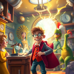 Chronochase: Whose Time Is It Anyway? - Text-based game