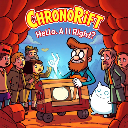 ChronoRift: Hello, Am I Right? - Text-based game