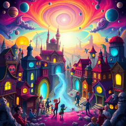 Spectrum Wars: Which Dimension Is It Anyway? - Text-based game
