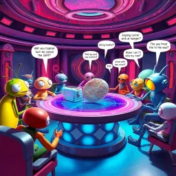 Whose Is It Anyway? The Chaotic Conclave - Text-based game