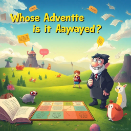 Whose Adventure Is It Anyway? - Text-based game