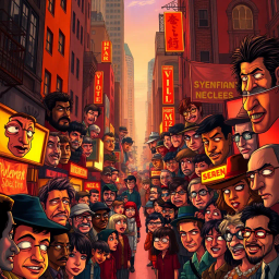 Whose Face Is It Anyway? - Text-based game