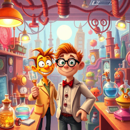 Whose Lab Is It Anyway? - Text-based game