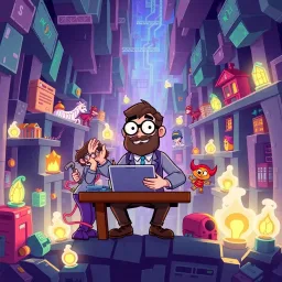 DataQuest: The Index Chronicles - Text-based game