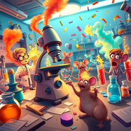 Lab Ruckus: Who's Lab Is It Anyway? - Text-based game