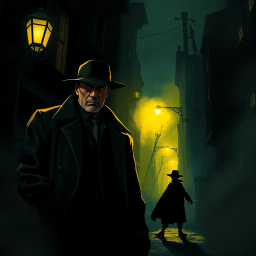 Whose Shadow Falls? - Text-based game