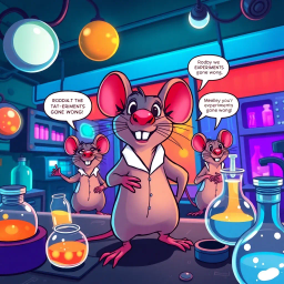 Lab Rats: Who’s Lab is It Anyway? - Text-based game