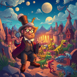 Chronochaos: Whose Adventure is it Anyway? - Text-based game