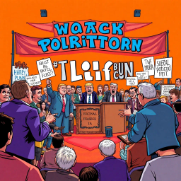 Political Circus: The Election Showdown - Text-based game