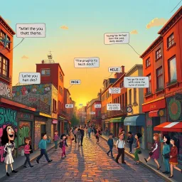 Whose Lines Are These, Anyway? - Text-based game