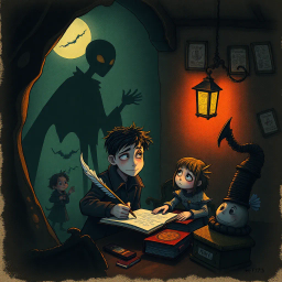 Shadowscribe: Whose Shadow is it Anyway? - Text-based game