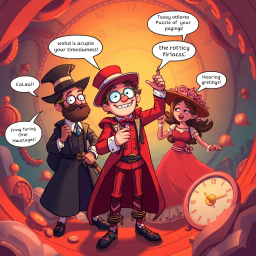ChronoChums: Whose Hello Is It Anyway? - Text-based game