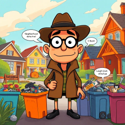 Whose Bin Is It Anyway? - Text-based game