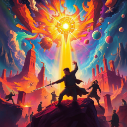 Spectrum Wars: Which Dimension is it Anyway? - Text-based game