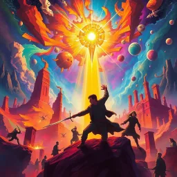 Spectrum Wars: Which Dimension is it Anyway? - Text-based game