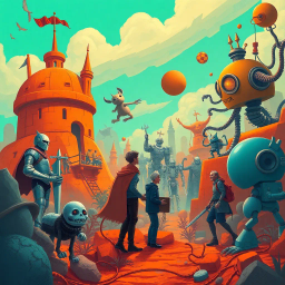 Whose Adventure Is It Anyway? - Text-based game
