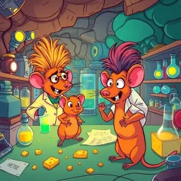 Lab Rats: Who's Lab Is It Anyway? - Text-based game