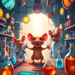 Lab Rats: Whose Lab is it Anyway? - Text-based game
