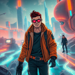 Data Surfers: The Model Mayhem - Text-based game