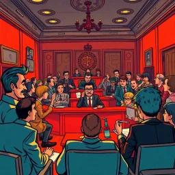 Whose Gavel Is It Anyway? - Text-based game