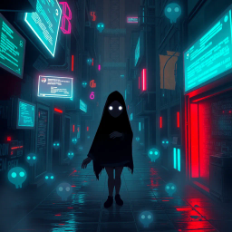 Haunted Byte: Who's This? - Text-based game